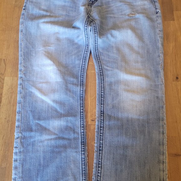 Express Kingston Classic Fit Straight Leg Jeans 32x30 - Picture 8 of 8